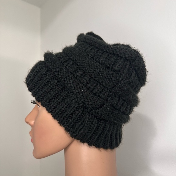 C.C Unisex Soft Warm Stretchy Thick Cuffed Knit Beanie Cap Hat - Picture 2 of 8